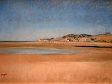 Paris Musee D'Orsay Edgar Degas 1869 Houses by the Seaside 